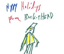 Happy Holidays from Buckethead cover