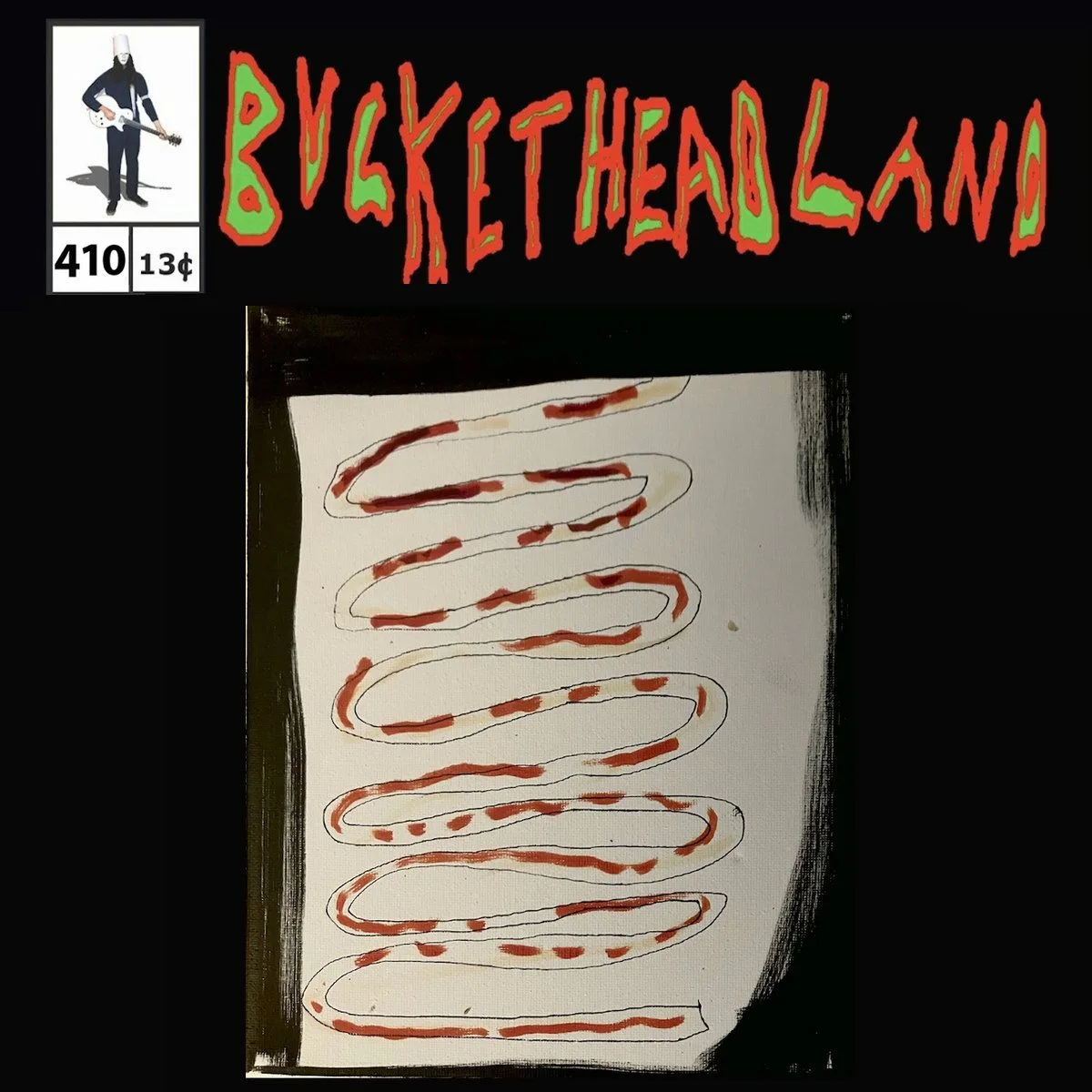 Pike 410 - Live XII Yards of Rotting Gauze Coaster cover