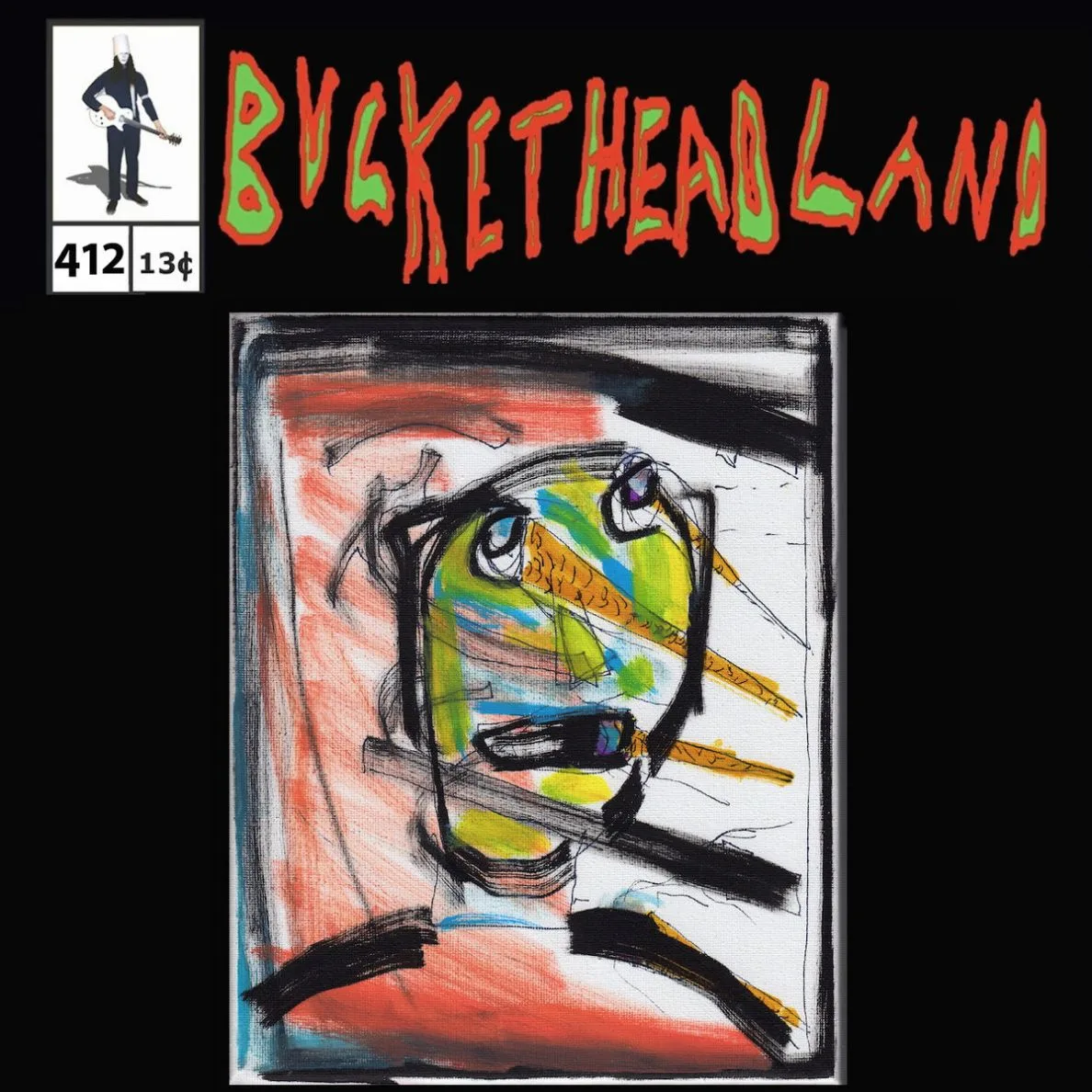 Pike 412 - Live Hand Painted Scotch Tape Mask Pavilion cover