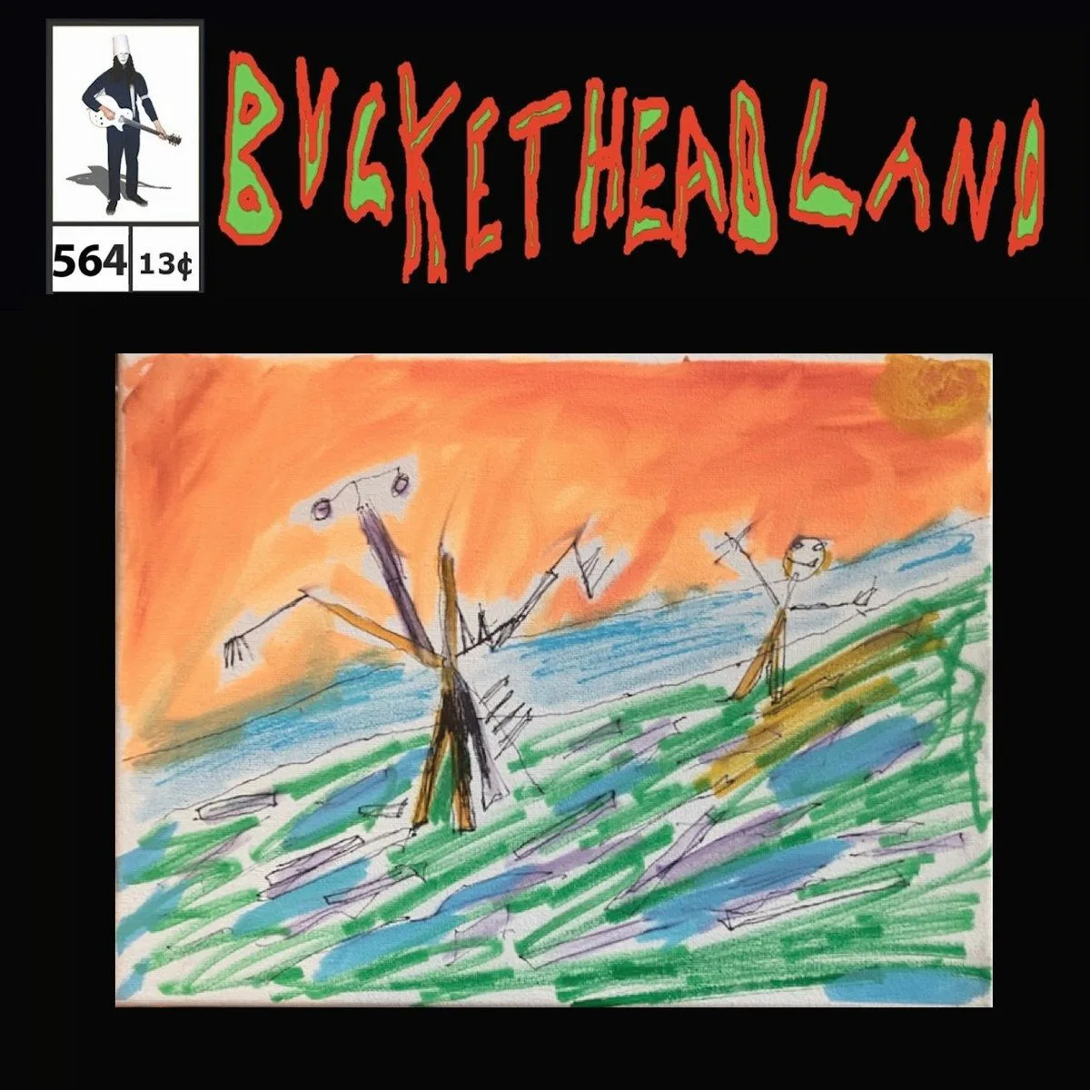 Pike 564 - Figures Against the Sky cover