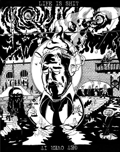 Budd Dwyer / BrainxToilet cover