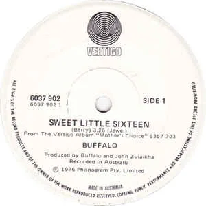 Sweet Little Sixteen cover