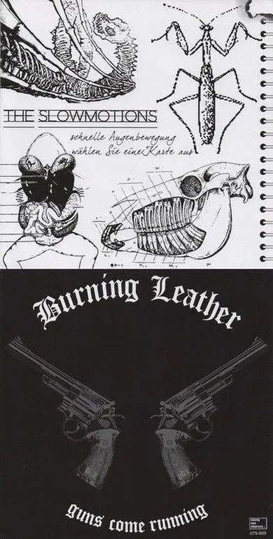 The Slowmotions / Burning Leather cover
