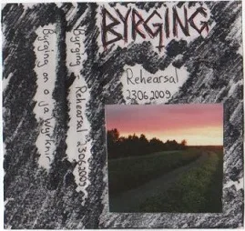 Rehearsal 23/06/2009 cover