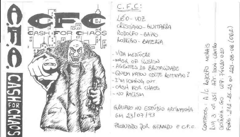 Cash for Chaos cover