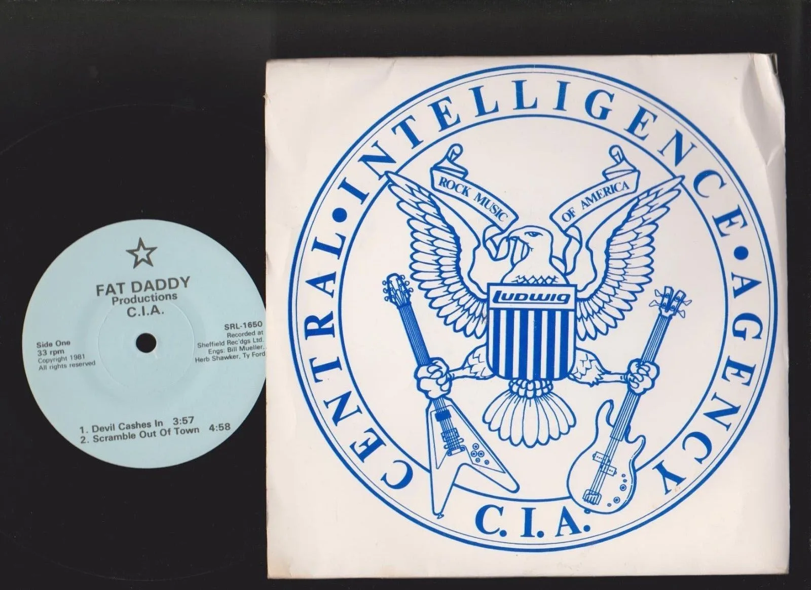 Central Intelligence Agency cover