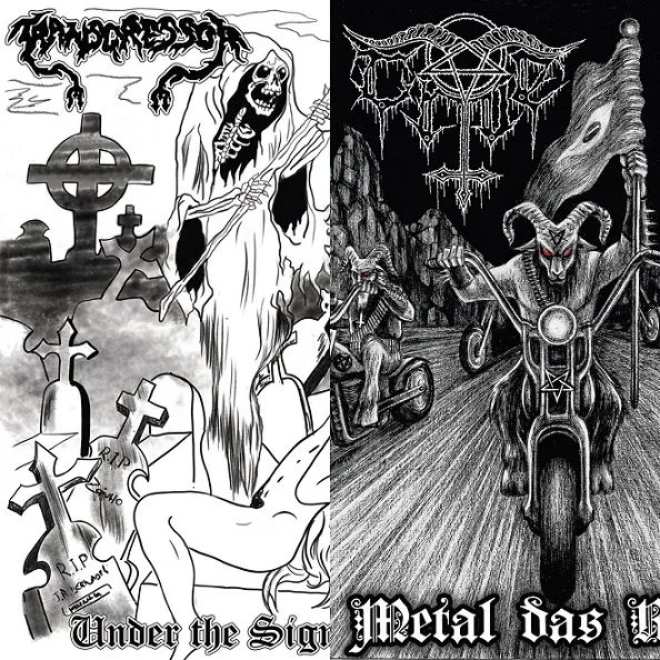 Under the Sign of Death Metal / Metal das Ruas cover