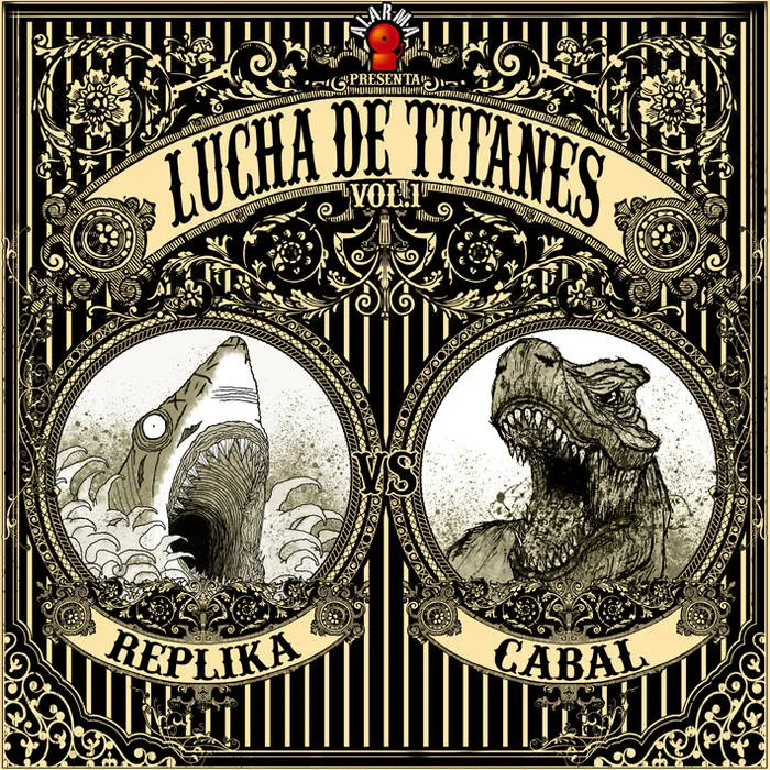 Lucha de titanes vol 1: Cabal vs. Replika cover