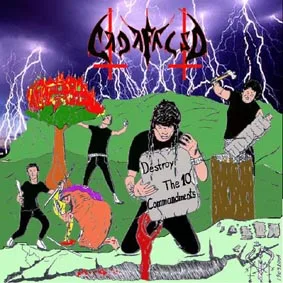 Destroy the 10 Commandments cover