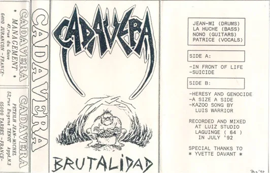 Brutalidad cover