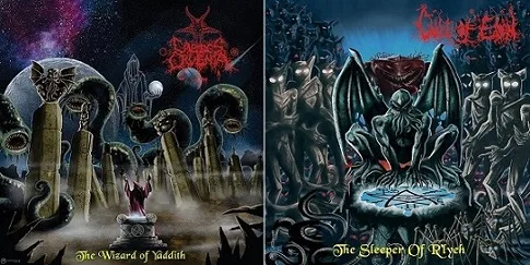 The Wizard of Yaddith / The Sleeper of R'Lyeh cover