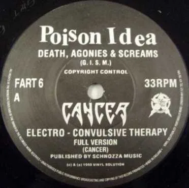 Poison Idea / Cancer / Gunshot / Headbutt cover