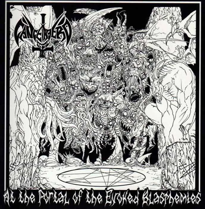 At the Portal of the Evoked  Blasphemies cover