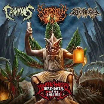 Death Metal Army - 3 Way Split cover