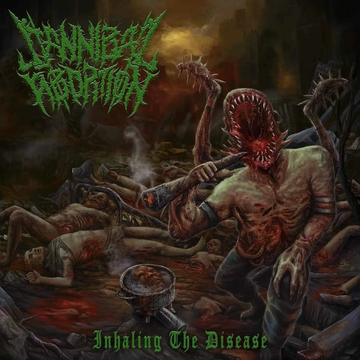 Inhaling The Disease cover