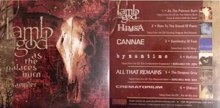 As the Palaces Burn Sampler cover