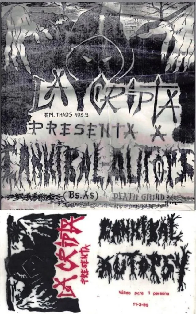 La Cripta presenta a Cannibal Autopsy cover