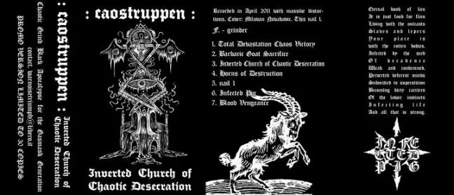 Inverted Church of Chaotic Desecration cover