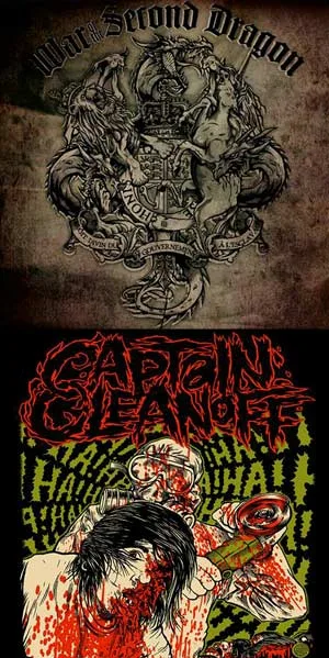 War of the Second Dragon / Captain Cleanoff cover