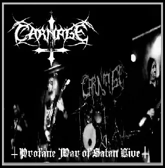 Profane War of Satan Live cover