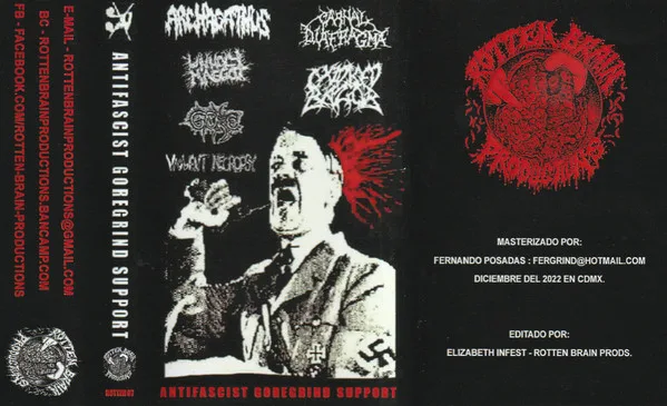 Antifascist Goregrind Support cover