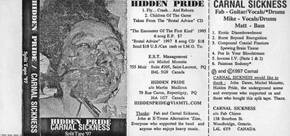 Hidden Pride / Carnal Sickness cover