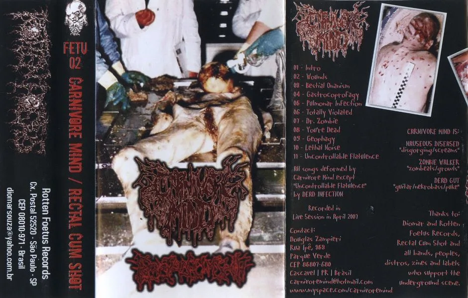 Carnivore Mind / Rectal Cumshot cover