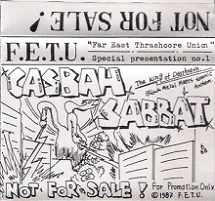 F.E.T.U. Split Tape Vol. 1 cover