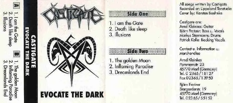 Evocate the Dark cover