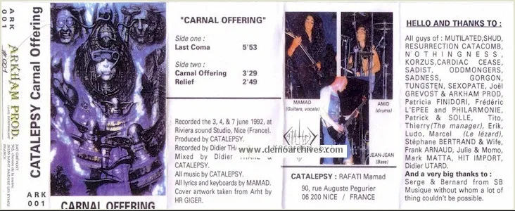 Carnal Offering cover