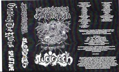 Grinding the Ruins Splittape cover