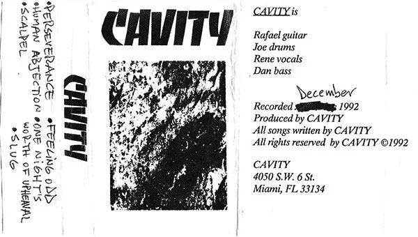 Cavity cover