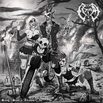 Sang, suor i alcohol cover