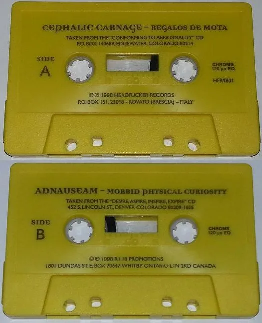 Cephalic Carnage / Adnauseam cover