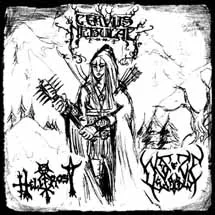 Hellfrost / Cervus Nebulae / Blaze of Sorrow cover