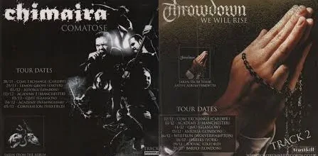 Chimaira / Throwdown cover