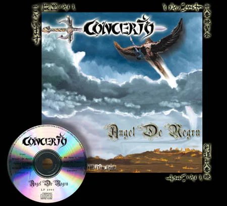 Ángel de negro cover