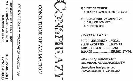 Conditions of Animation cover