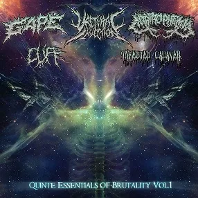 Quinte Essentials of Brutality Vol.1 cover