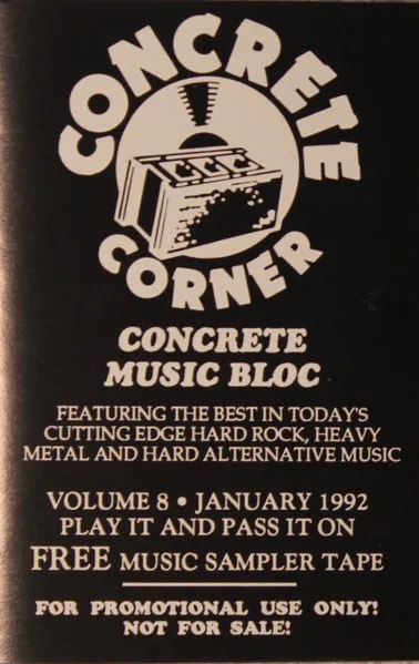 Concrete Music Bloc Volume 8 January '92 cover