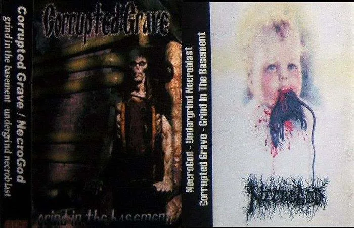 Grind in the Basement / Underground Necroblast cover