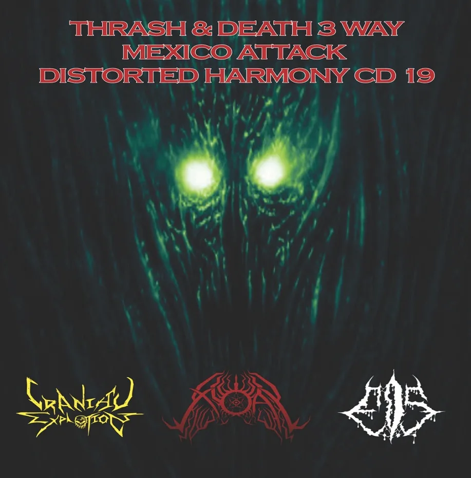 Thrash & Death 3 Way Mexico Attack cover