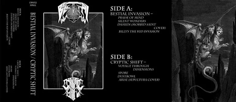 Bestial Invasion / Cryptic Shift cover