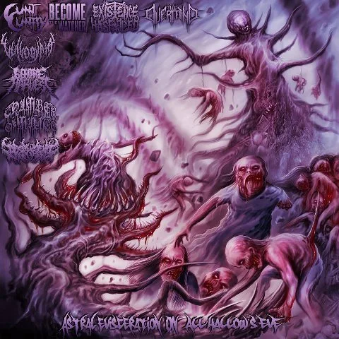 Astral Evisceration on All Hallows Eve cover