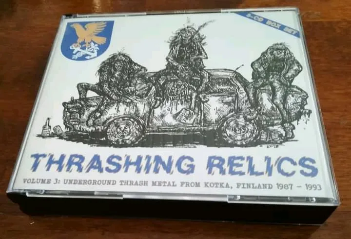 Thrashing Relics Volumen 3: Underground Thrash Metal from Kotka, Finland 1987 - 1993 cover