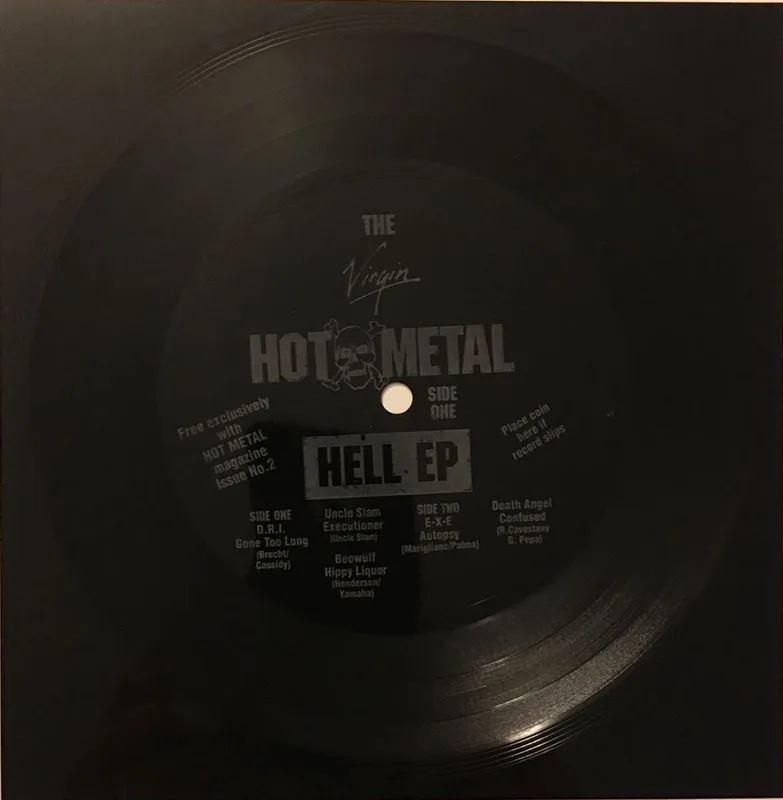 The Virgin Hot Metal Hell EP cover