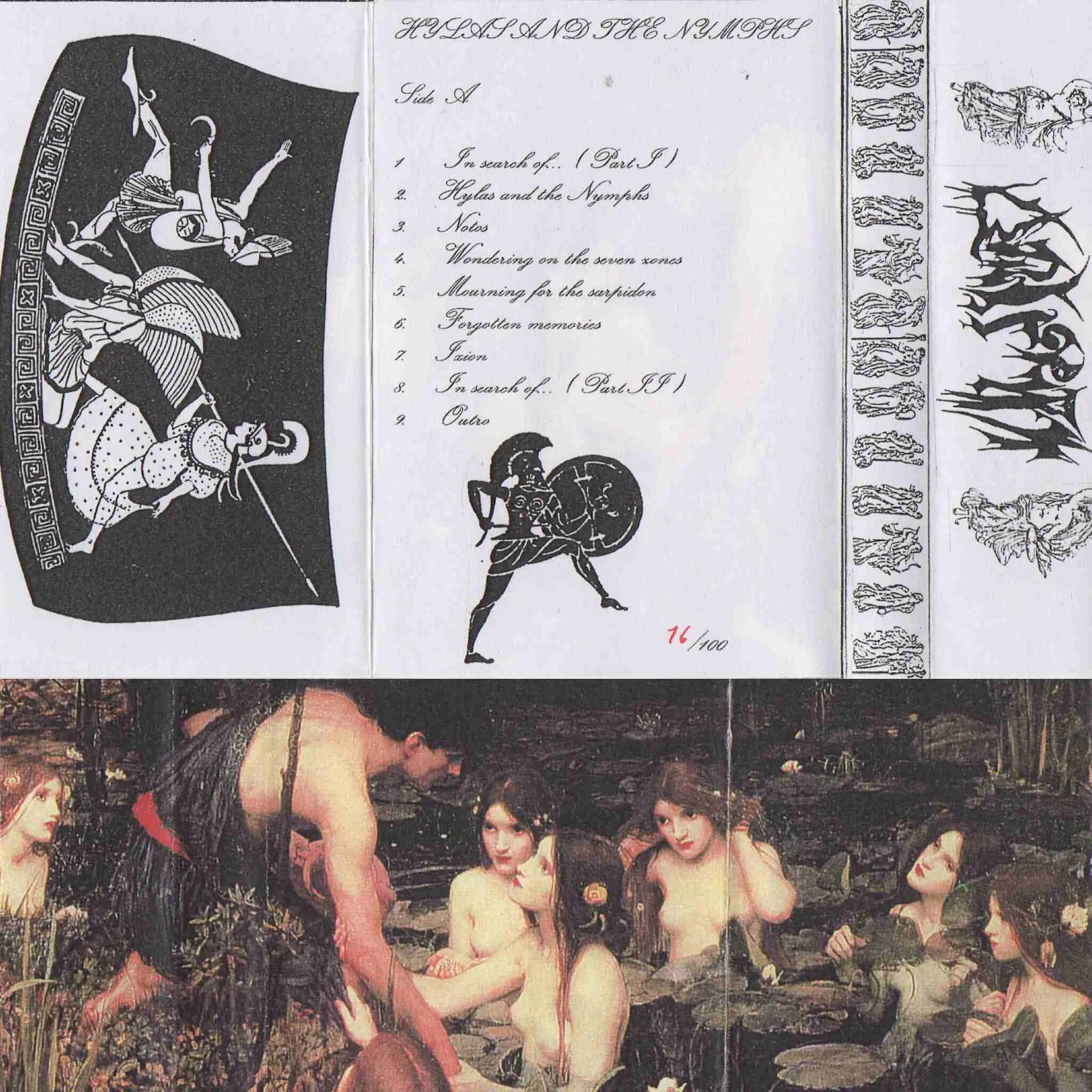 Hylas and the nymphs cover