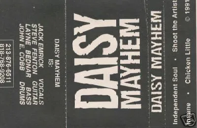 Daisy Mayhem cover
