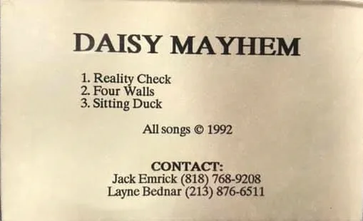 Daisy Mayhem cover