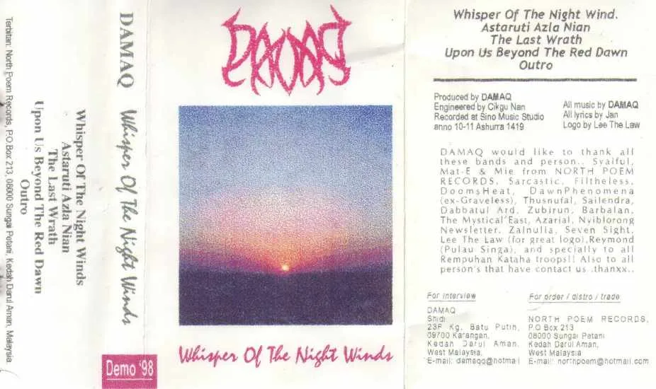 Whisper of the Night Winds cover